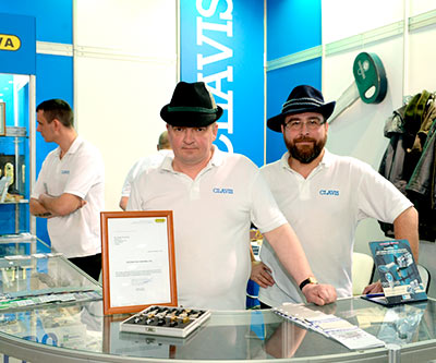 Виставка в Київі з циліндрами EVVA