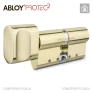Циліндр Abloy Protec 2 Hard CY333 ключ-тумблер, 68 мм (32х36), латунь полірована, загартований корпус в Одесі