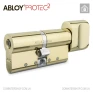 Цилиндр Abloy Protec 2 CY323 ключ-тумблер, 72 мм (31х41), латунь полированная в Одессе