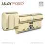 Цилиндр Abloy Protec 2 CY323 ключ-тумблер, 72 мм (31х41), латунь полированная в Одессе