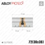 Цилиндр Abloy Protec 2 CY322 ключ-ключ, 72 мм (36х36), латунь полированная в Одессе