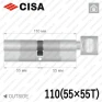 Цилиндр CISA RX ключ-тумблер, 110 мм (55х55) в Одессе