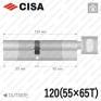 Цилиндр CISA RX ключ-тумблер, 120 мм (55х65) в Одессе