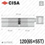Цилиндр CISA RX ключ-тумблер, 120 мм (65х55) в Одессе