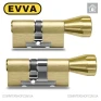 Циліндр EVVA 4KS ключ-тумблер, 167 мм (86х81), латунь полірована, п'ять ключів в Одесі
