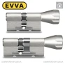 Циліндр EVVA 4KS ключ-тумблер, 67 мм (31х36), нікель матовий, п'ять ключів в Одесі