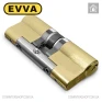 Циліндр EVVA EPS ключ-ключ, 107 мм (36х71), латунь матова, три ключі в Одесі