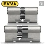 Циліндр EVVA EPS ключ-ключ, 132 мм (46х86), нікель матовий, три ключі в Одесі