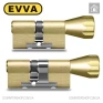 Циліндр EVVA EPS ключ-тумблер, 82 мм (51х31), латунь матова, три ключі в Одесі