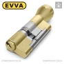 Циліндр EVVA EPS ключ-тумблер, 82 мм (51х31), латунь матова, три ключі в Одесі