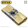 Цилиндр EVVA ICS ключ-ключ, 97 мм (31х66), латунь матовая, три ключа в Одессе