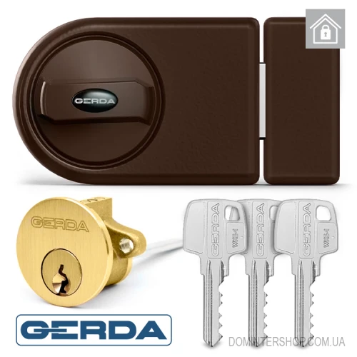 Купити Замок Gerda ZN 100 коричневий Одеса