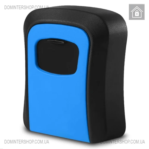Купити Міні-сейф з кодовим механізмом для ключів синій (ключниця) Одеса