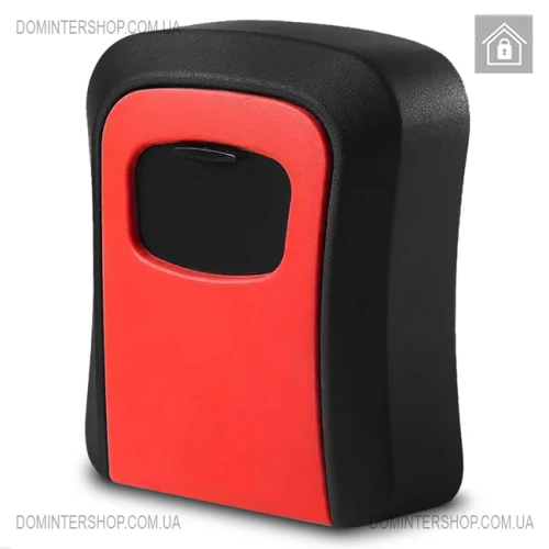 Купити Міні-сейф з кодовим механізмом для ключів червоний (ключниця) Одеса