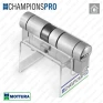 Циліндр Mottura Champions PRO ключ-ключ, 92 мм (36х56), нікель матовий в Одесі