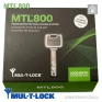 Цилиндр Mul-T-Lock MTL800 (ключ-тумблер), 81(31/50), никель матовый в Одессе