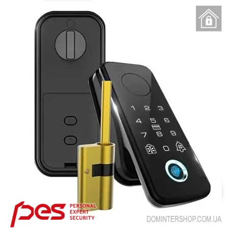 Розумний замок PES Den Black