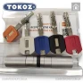 Циліндр Tokoz PRO 300 ключ-ключ, 75 мм (30х45), нікель матовий в Одесі