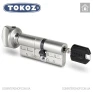 Циліндр Tokoz PRO 300 ключ-тумблер, 95 мм (60х35), нікель матовий в Одесі