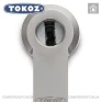 Циліндр Tokoz PRO 400 ключ-ключ, 111 мм (33х78), нікель матовий в Одесі