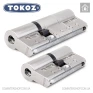 Циліндр Tokoz PRO 300 ключ-ключ, 75 мм (30х45), нікель матовий в Одесі