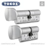 Циліндр Tokoz PRO 300 ключ-тумблер, 95 мм (60х35), нікель матовий в Одесі