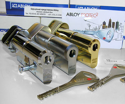 Серцевини Abloy Protec Hard ключ-тумблер